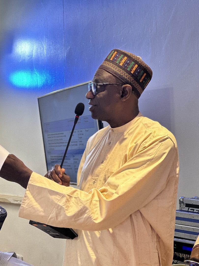 Muhammad Dattijo Usman speaking at an event